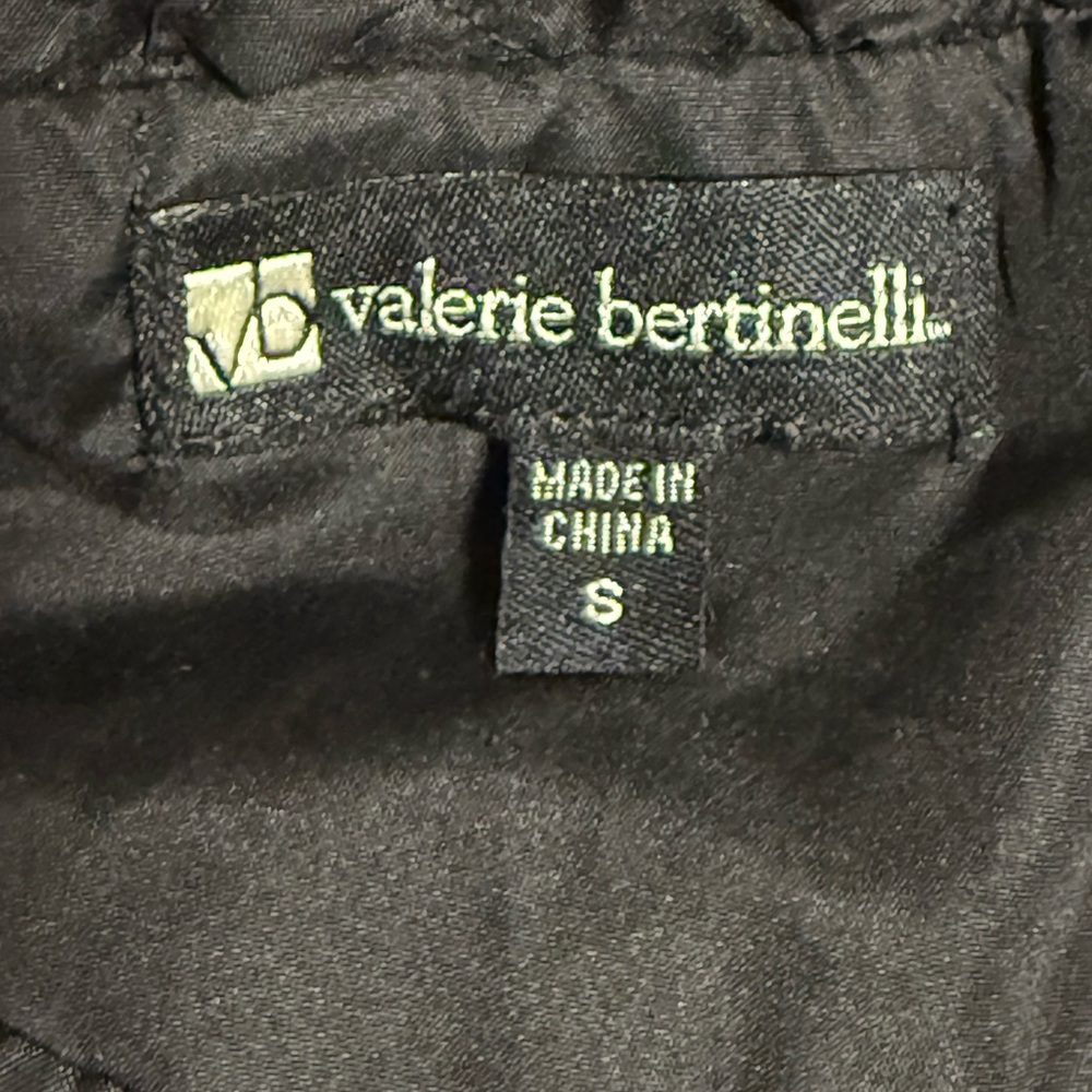 Valerie Bertinelli Elegant Black Outerwear